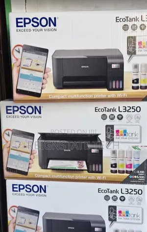 Epson EcoTank L3250 Printeri ya Wi-Fi Yote-kwa-Moja