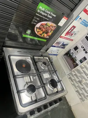Syinix 60x60 Cooker ya Gesi na Gas Sensor & Auto Ignition
