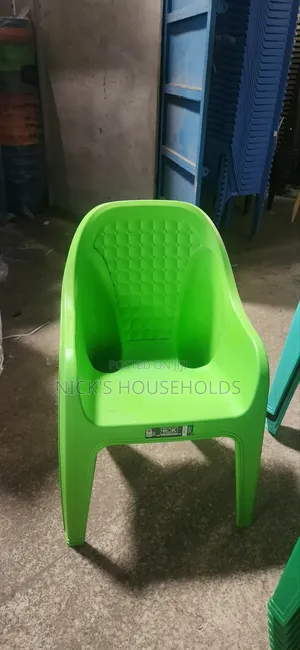 Wonder Home Kiti cha Plastiki Rangi ya Kijani Chenye Mng'ao
