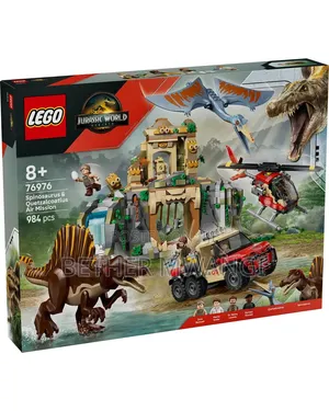LEGO Jurassic World Spinosaurus Quetzalcoatlus Air Mission