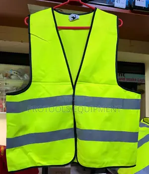 Green Reflector Safety Vest