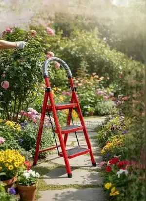 3-Step Steel Step Ladder