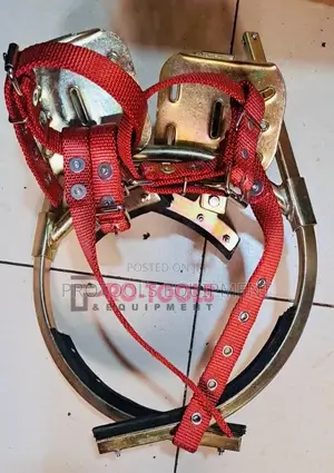 Concrete Climbers with Red Strap