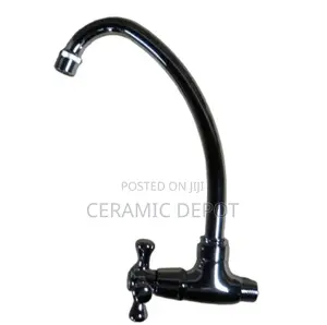 Euro Deluxe Swan Neck Sink Tap Wall Type CV107W