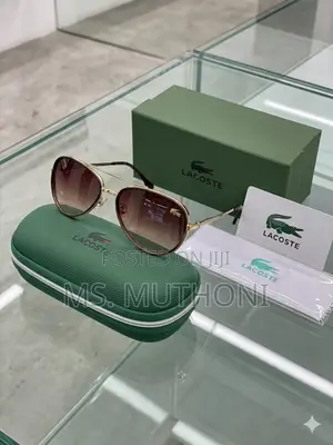 Miwani ya Jua ya Lacoste Aviator Unisex Polarized