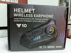 Y10 Helmet ya Pikipiki Bluetooth 5.3 Headset