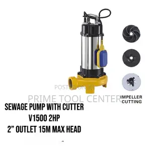 SEWAGE PUMP WITH CUTTER V1500