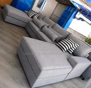 Executive Plush U-Shaped Sofa - Mpya Kabisa