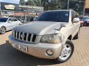 Toyota Kluger 2004 Dhahabu