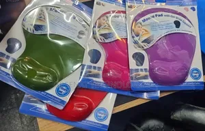 Mousepad ya Ergonomic na Msaada wa Kifundo cha Mkono cha Gel