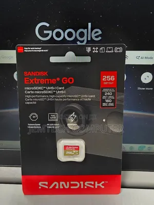Kadi ya Kumbukumbu ya SanDisk MicroSD UHS-I 256GB