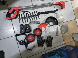 98V Cordless Brushcutter with Wheels