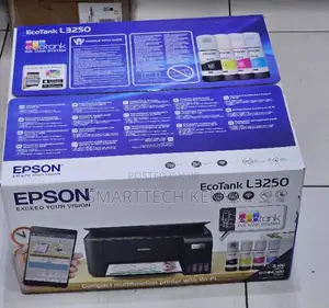 Epson EcoTank L3250 Printer ya Rangi na WiFi