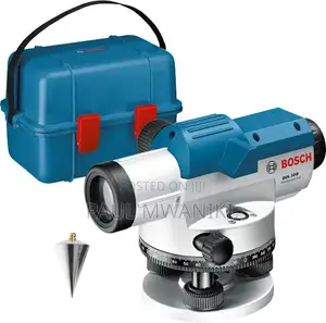 Bosch GOL 32D Optical Level with Staff and Stand