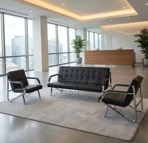 Modern Office Black Sofa