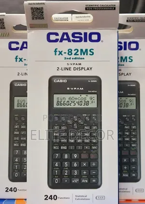 Casio FX-82MS Kisasa cha Kisayansi Halisi