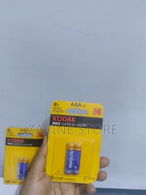 Kodak Max Super Alkaline AAA Batteries (1.5V)