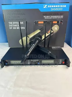 Sennheiser SKM9000 Dual-Channel Wireless Handheld Microphone Set