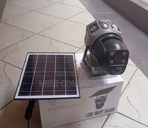 V380 Pro Solar Camera - Dual Lens, 4G, Motion Tracking