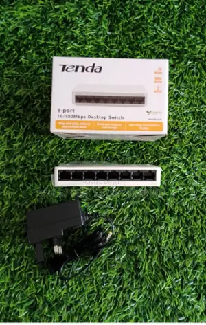 Tenda 8-Port Unmanaged Network Switch S108