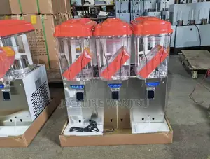 Commercial 3 Slot Juicer Dispenser Machine