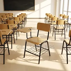 Kiti cha Shule cha Kusomea chenye Pad ya Kuandikia - Kipya Kabisa