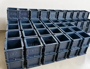 15CM Concrete Cube Moulds - Imara na Zinazoweza Kutumika Tena