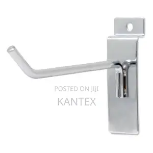 Generic Silver Slatwall 4" Display Hooks