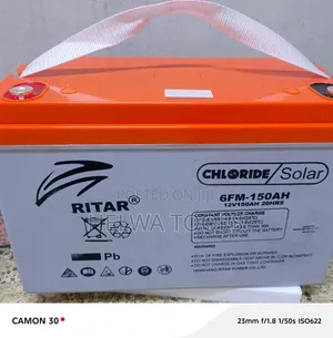 Ritar 150Ah Deep Cycle Solar Battery