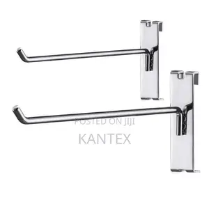 Generic Stainless Steel 6" Wire Grid Display Hooks
