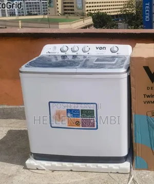Von 13kg Twin Tub Washing Machine - White