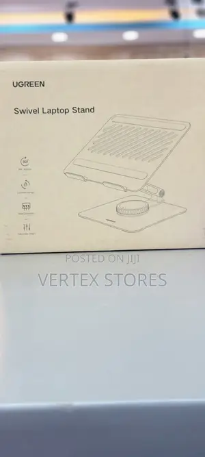 Ugreen LP592 Stendi ya Laptop inayozunguka, Inayoweza Kurekebishwa na Kukunjwa