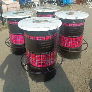 Customer Club/Bar Branded Drum Tables
