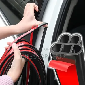 10m Flexible Door Rubber Seal - Inazuia Kelele, Vumbi, Maji