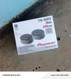 Pioneer Amorphous Titanium Coated PPS Dome Tweeters