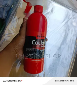 Falcon Cockpit Milk Bottle for Interior Detailing & Protectant