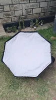 Triopo Softbox ya Octagon 120cm na S Bracket - 1