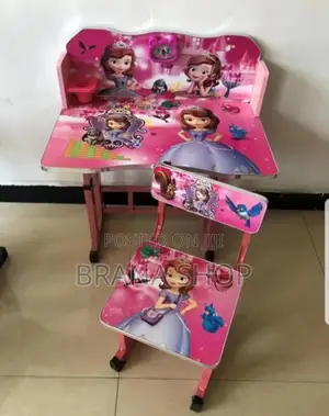 Set ya Dawati na Kiti cha Kusomea cha Watoto Kinachoweza Kurekebishwa