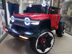 Jeep ya Umeme ya Watoto 1166 Jumbo (Nyekundu)