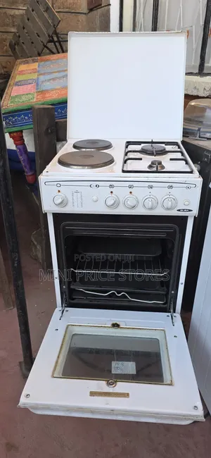 Elba Cooker 4-Burner Umeme na Gesi na Oven