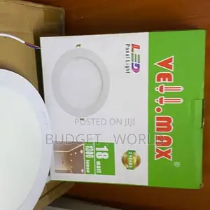 18W Recessed LED Downlight Panel kwa False Ceiling