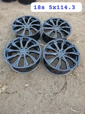 Rims za 18-inch Zilizotumika kwa Toyota Harrier, RAV4, Vanguard, Mazda CX-3