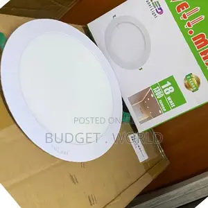 18W LED Panel Downlight kwa Gypsum Ceiling