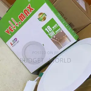 18W LED Recessed Downlight Panel kwa Gypsum Board