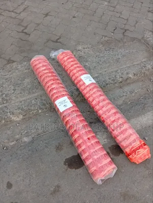 High-Visibility Orange Barrier Net