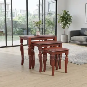 Triplet Mahogany Home Office Coffee Table