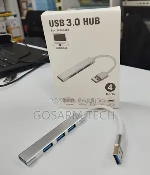 USB 3.0 4-Port Hub - High-Speed Data Transfer