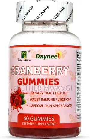 Cranberry Gummies Halisi kwa Wanawake