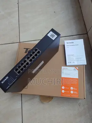 Tenda 16-Port Cloud Managed PoE Switch (250W)