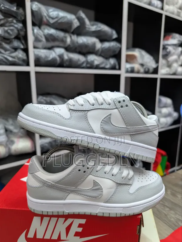 Nike SB Viatu vya Michezo vya Grey Maroon Nyeupe - 1